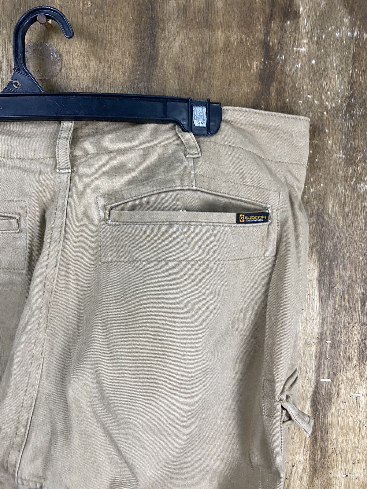 Japanese Brand D Gladiator Multiple Pockets utility cargo pants #2419 Size US 37 - 18 Thumbnail
