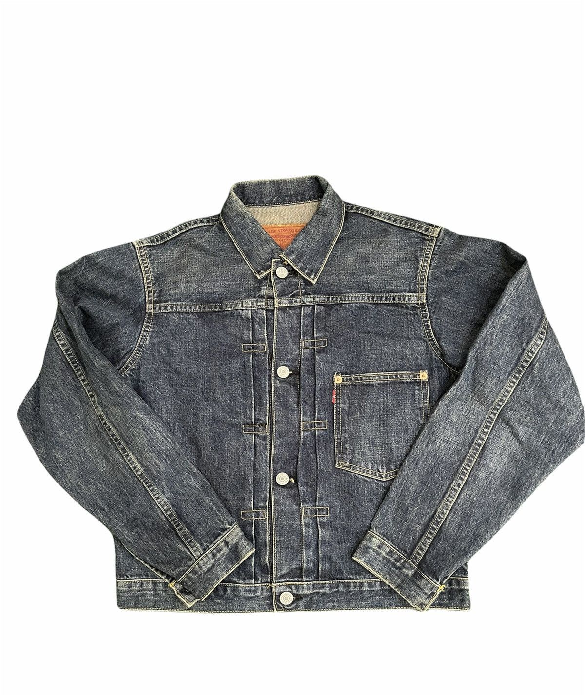 Vintage Vintage Levis LVC 506 denim jacket | Grailed