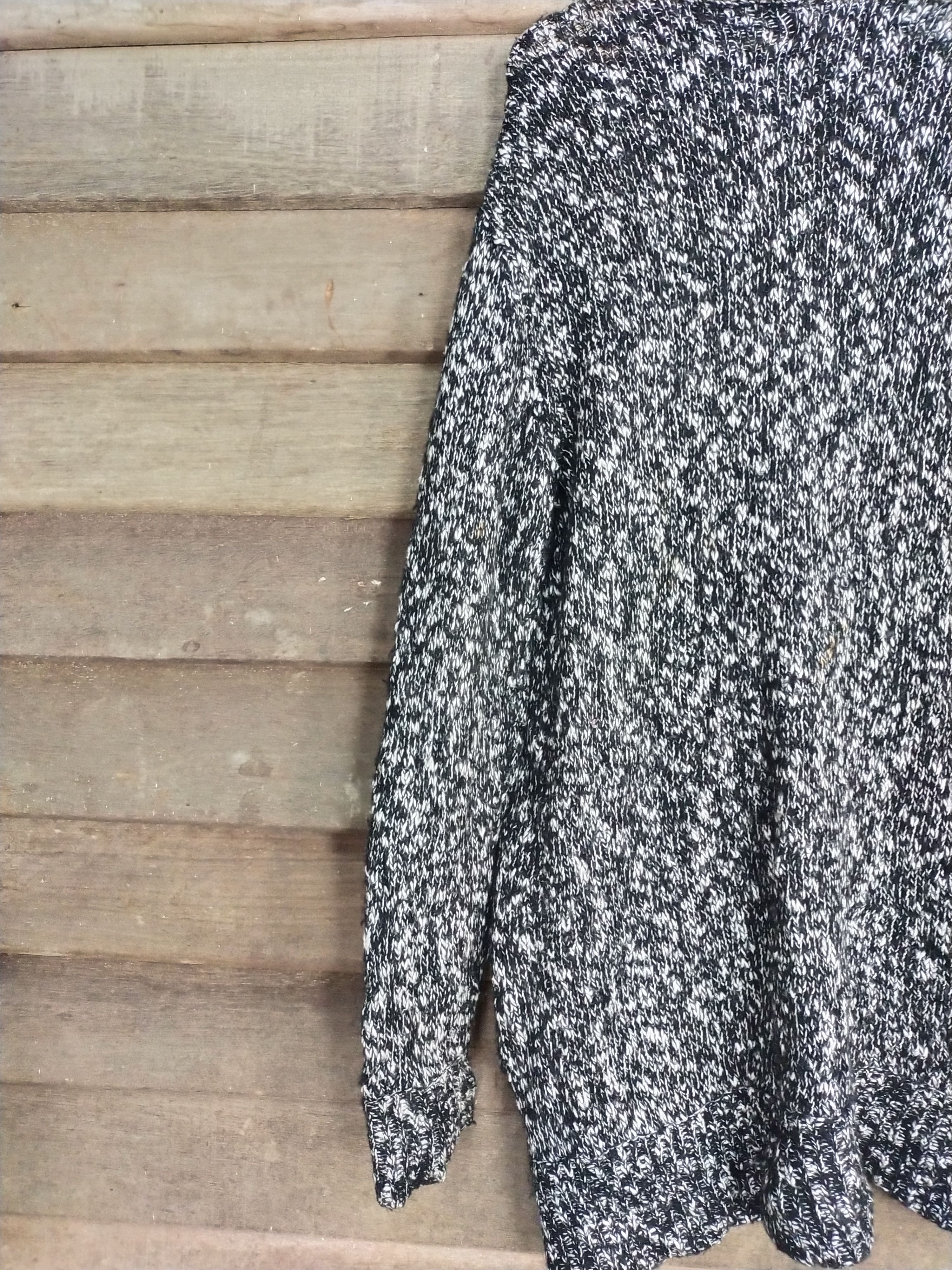 Forever 21 Forever 21 black cardigan knitwear japan #S203 Size L / US 10 / IT 46 - 13 Thumbnail