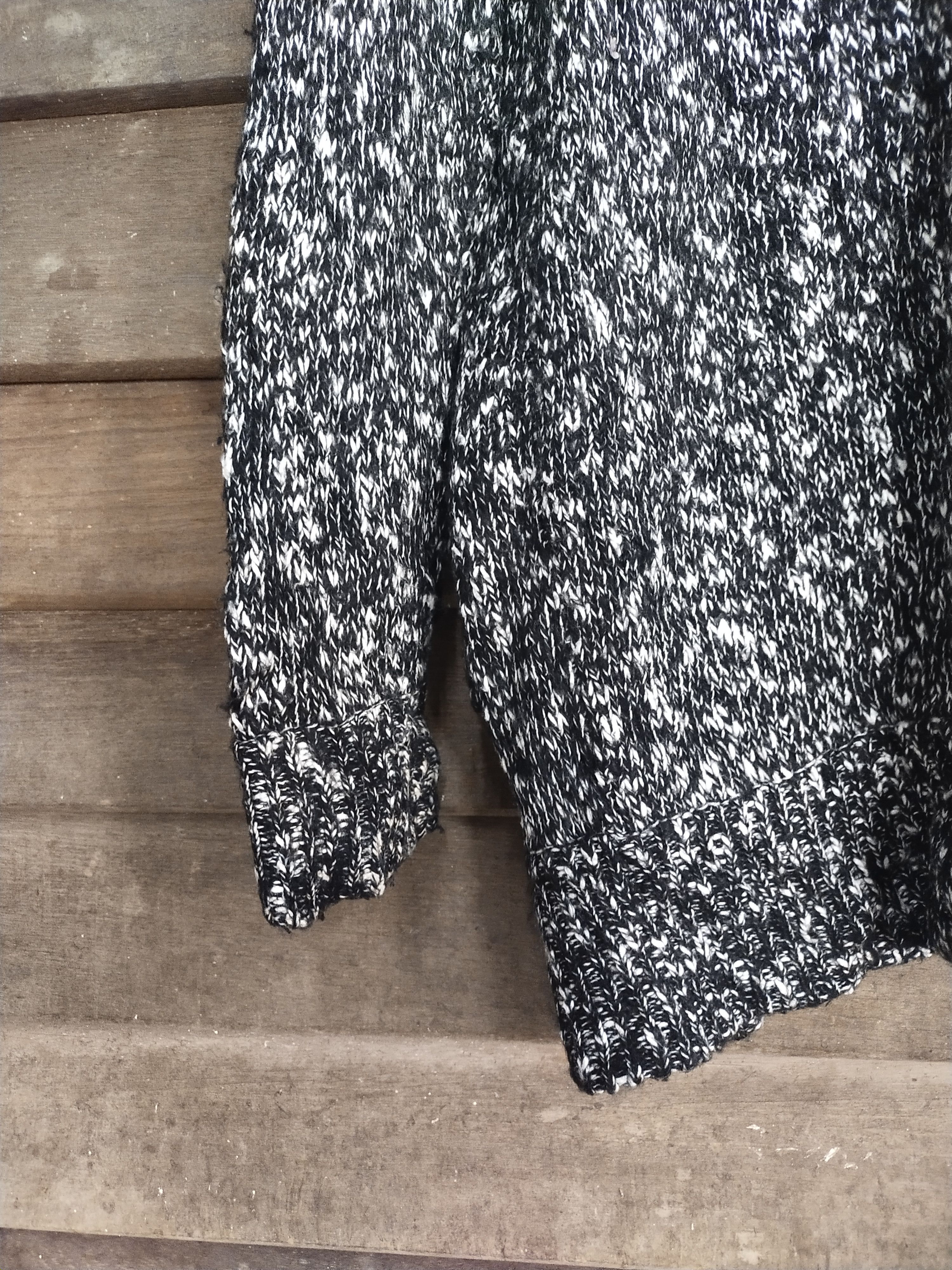 Forever 21 Forever 21 black cardigan knitwear japan #S203 Size L / US 10 / IT 46 - 14 Thumbnail
