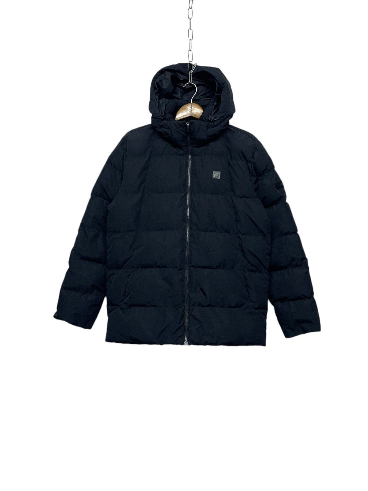 Fila Puffer Jacket With Hoodies