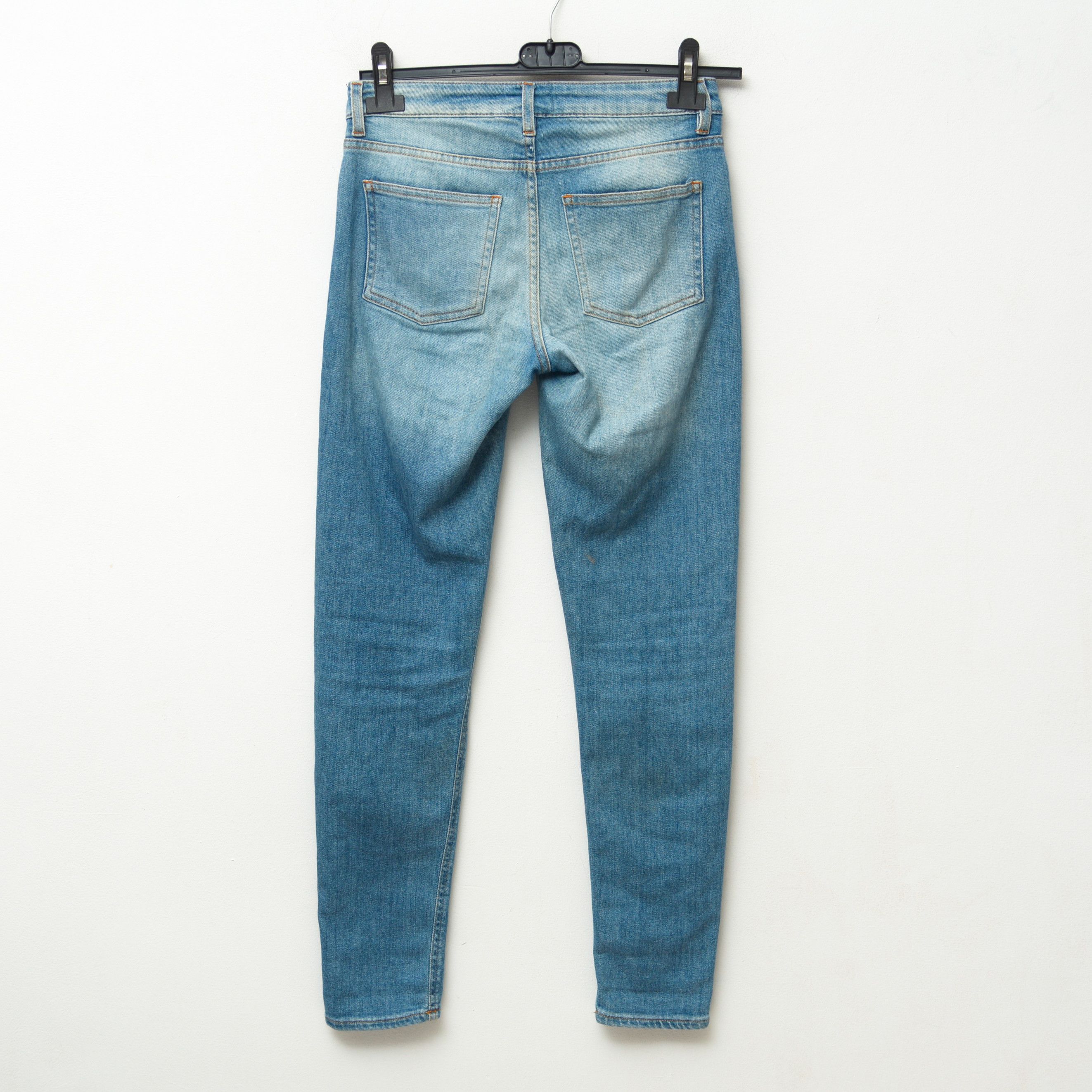 Acne Studios SKIN 5 LT USD BLU Jeans W24 L32 Denim Skinny Pants Slim Zip Size 24" / US 00 / IT 34 - 3 Thumbnail