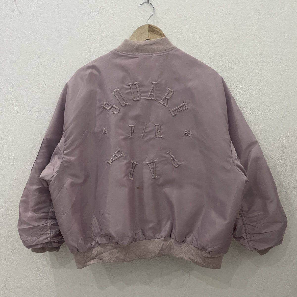 Japanese Brand Vintage La Alergria Embroidery Big Logo Bomber Jacket Size US XL / EU 56 / 4 - 1 Thumbnail