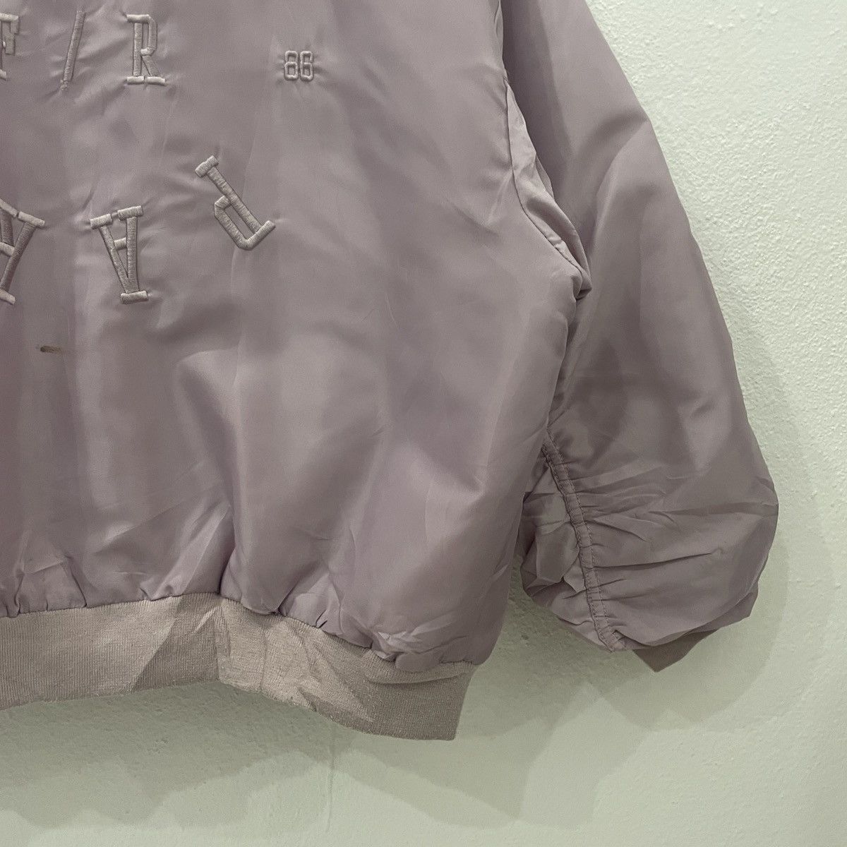 Japanese Brand Vintage La Alergria Embroidery Big Logo Bomber Jacket Size US XL / EU 56 / 4 - 2 Thumbnail