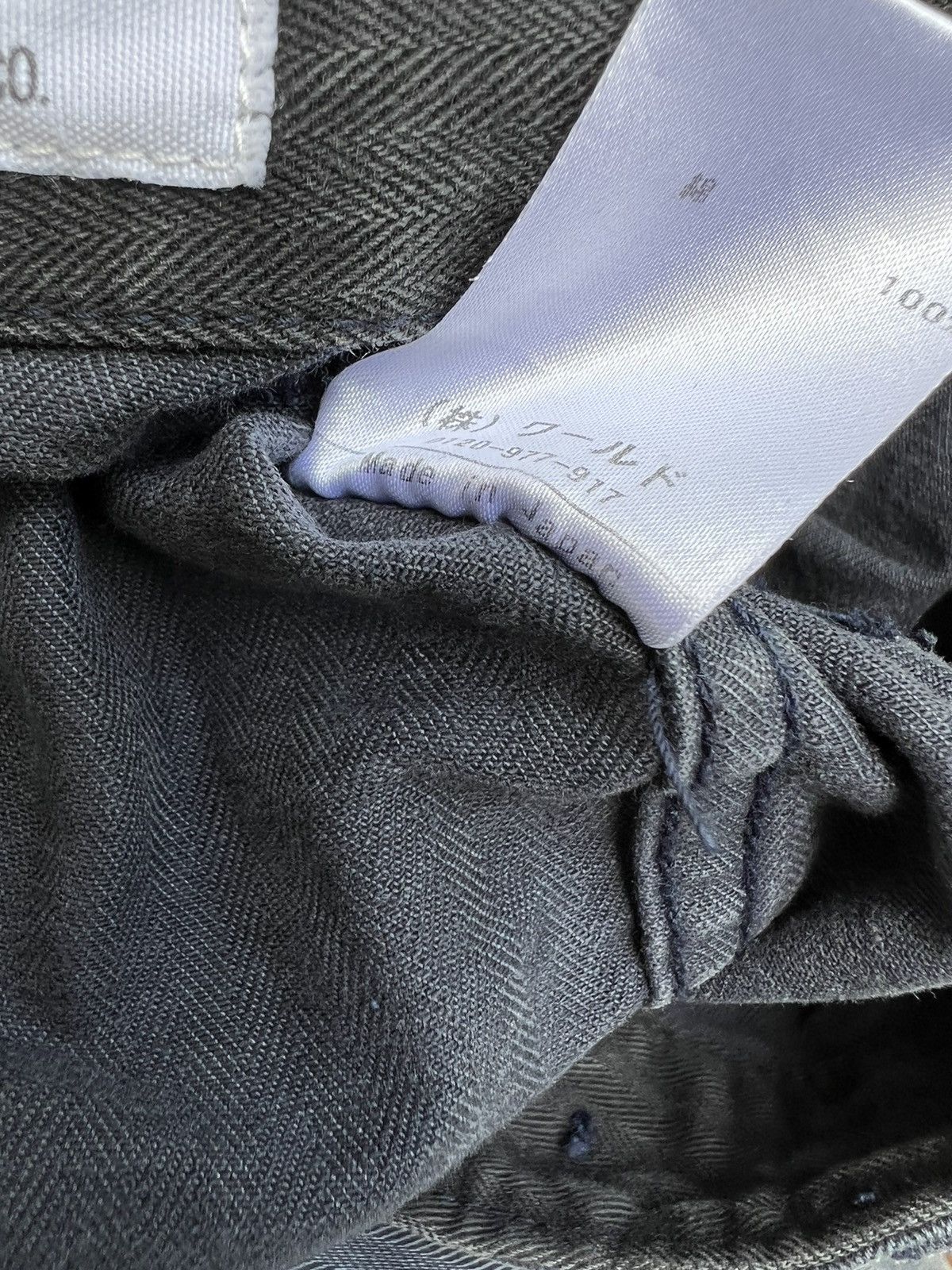 GOODENOUGH Madehectic Japan Sun Fade Navy Blue HBT Stripe Fatigue Pant Size US 32 / EU 48 - 24 Thumbnail