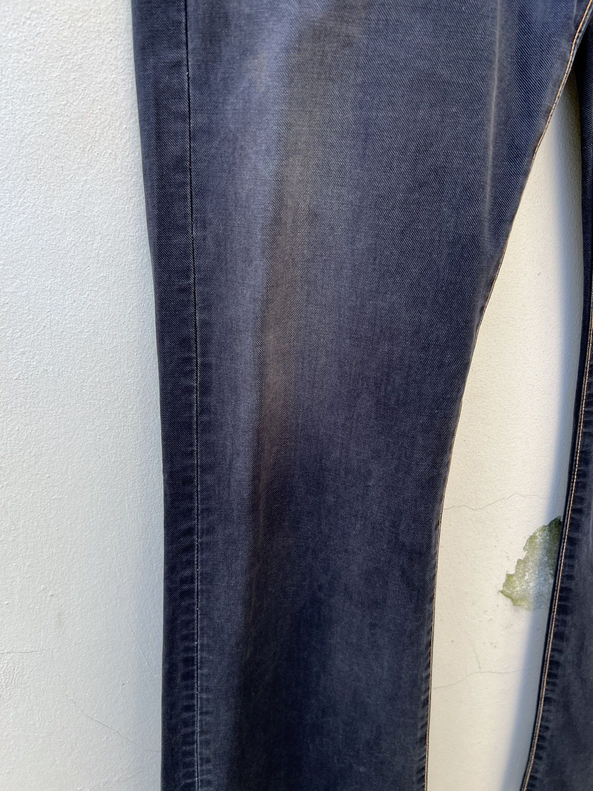 Edwin Vintage Edwin Japan Sun Fade Black Flare Jeans Westerner Size US 31 - 10 Thumbnail