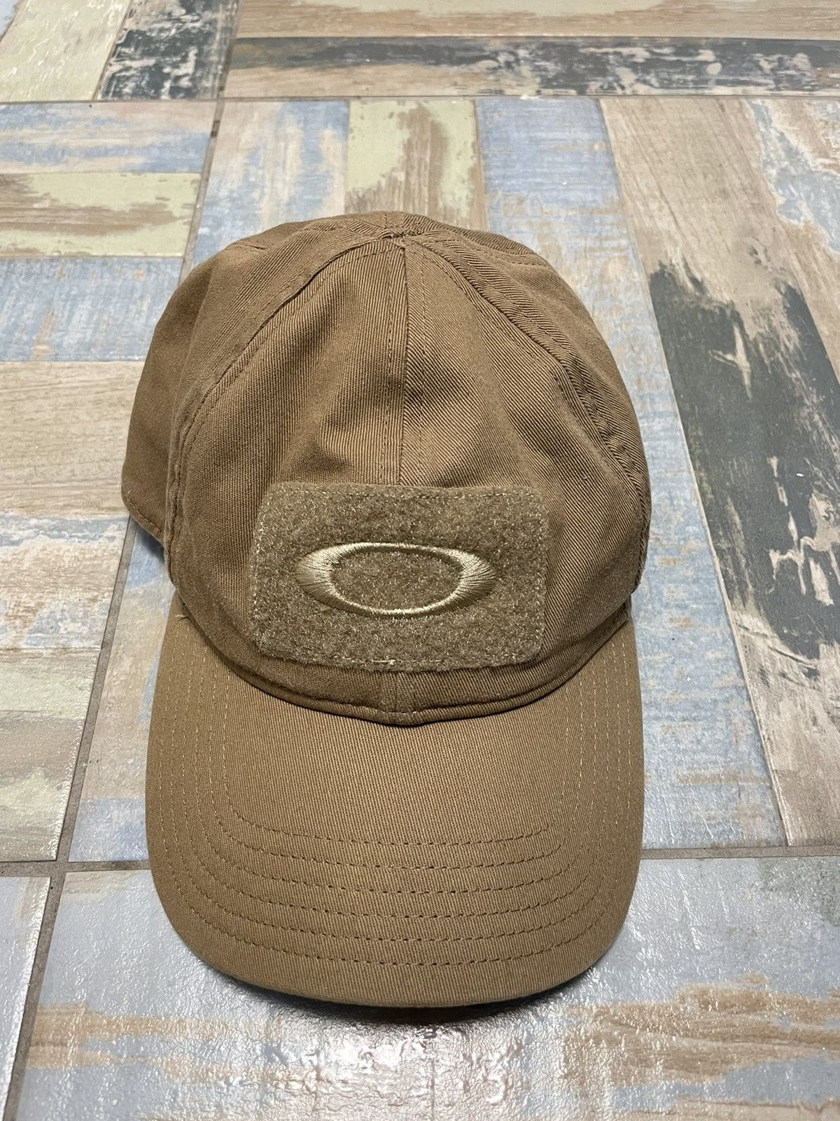 Oakley Beige faded Oakley big logo cap Size ONE SIZE - 2 Thumbnail