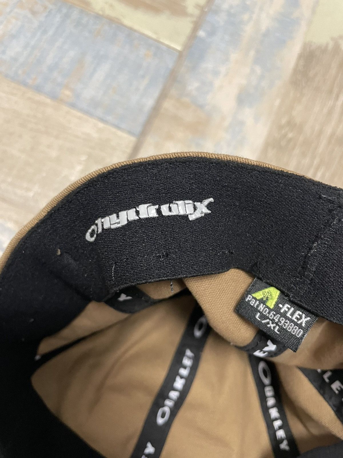Oakley Beige faded Oakley big logo cap Size ONE SIZE - 4 Thumbnail