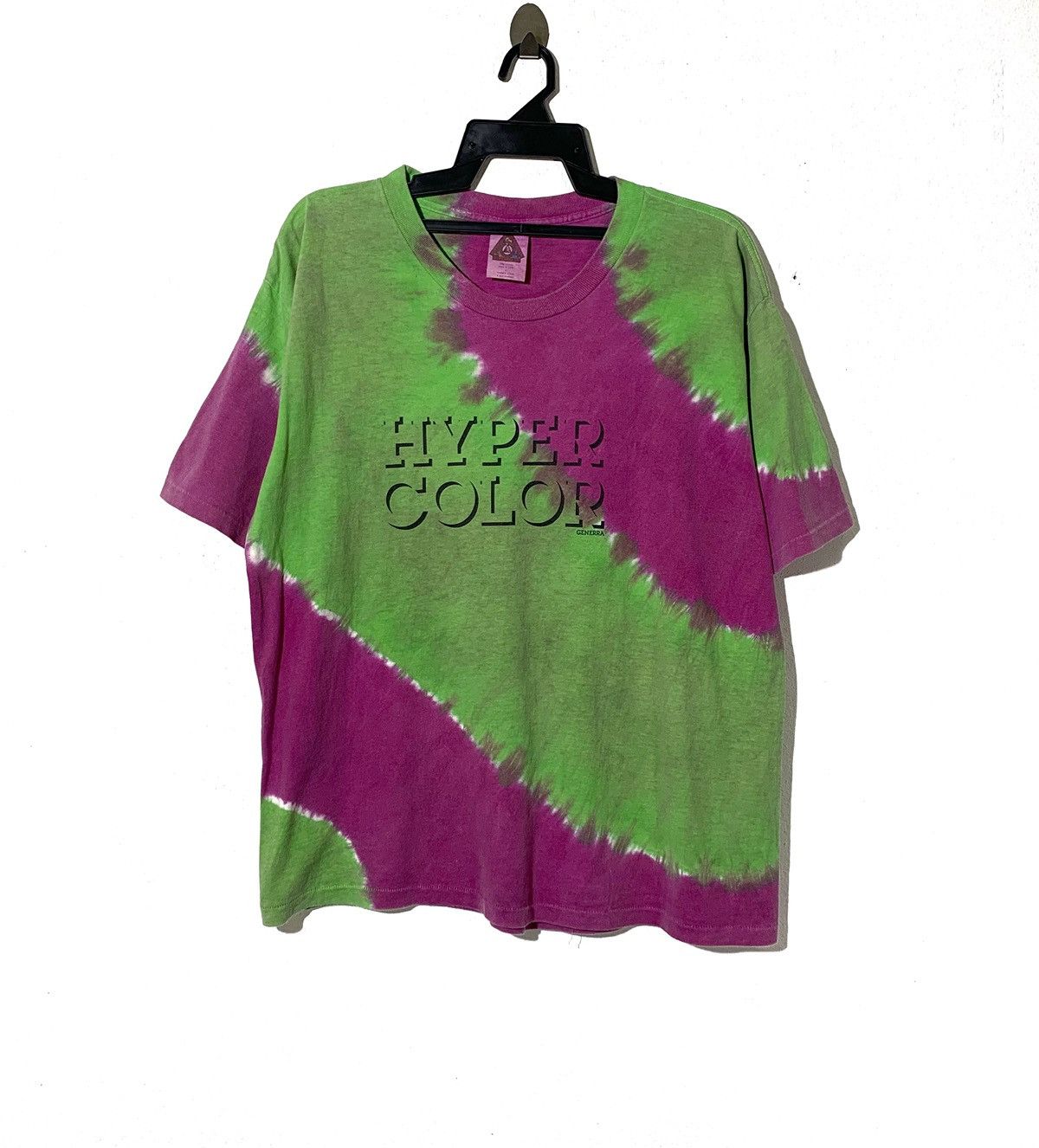 Vintage hyper color tye dye shirt