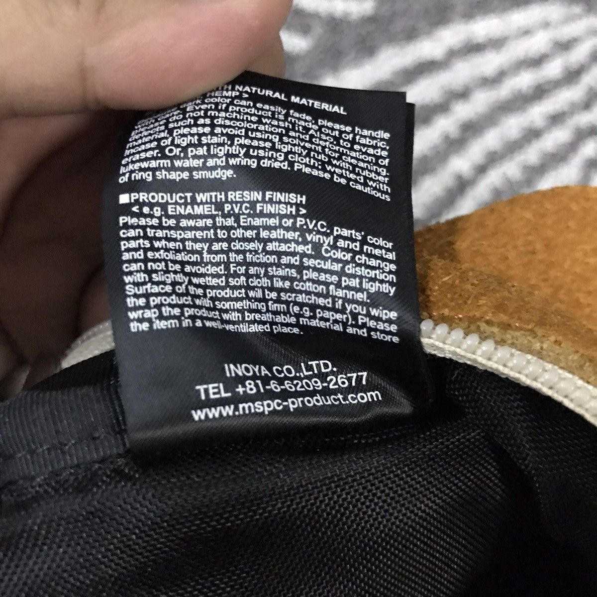 Ciaopanic × Japanese Brand × MasterPiece MASTERPIECE X CIAOPANIC SUEDE LEATHER BAG Size ONE SIZE - 10 Thumbnail
