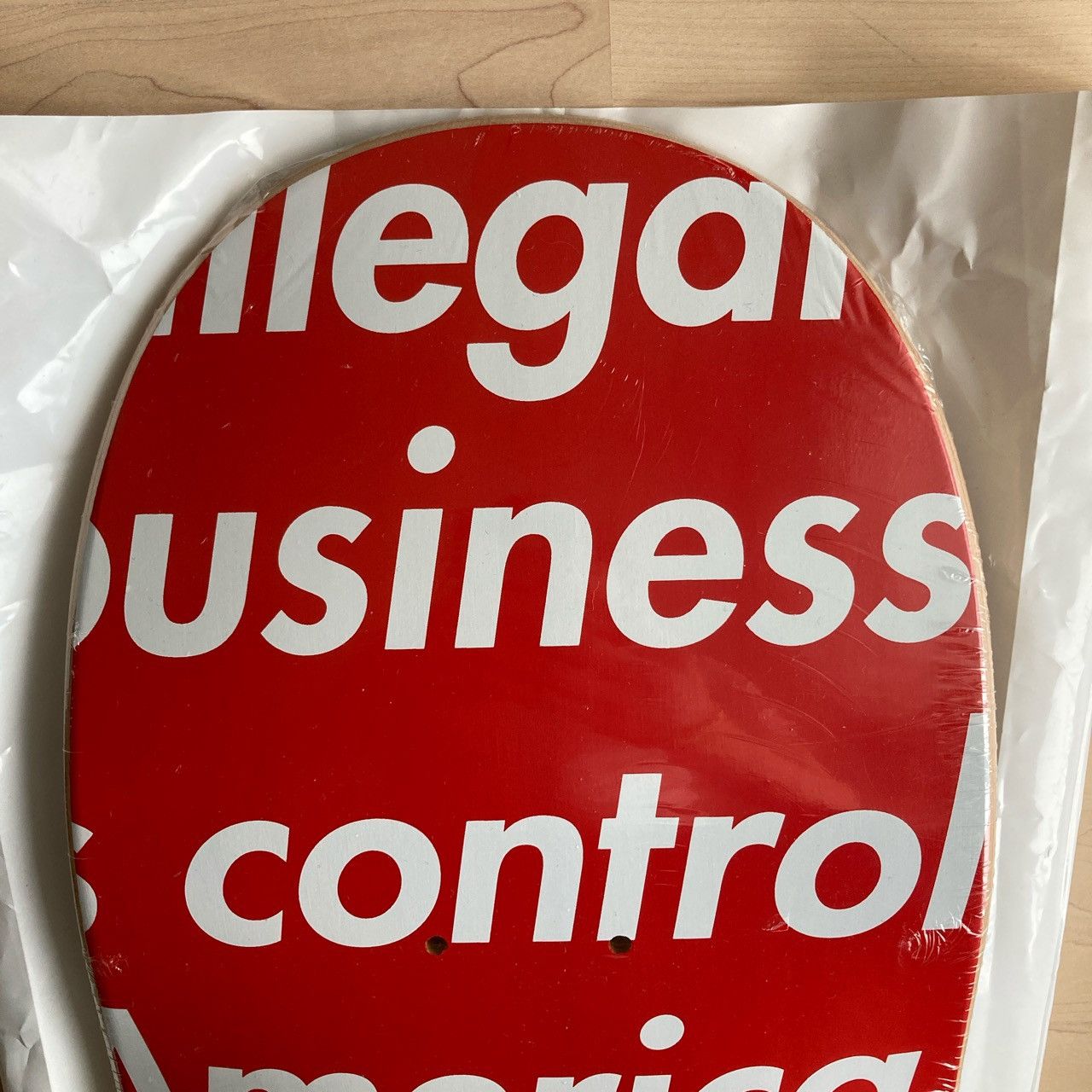 Supreme Supreme Illegal Business Deck Red Size ONE SIZE - 4 Thumbnail
