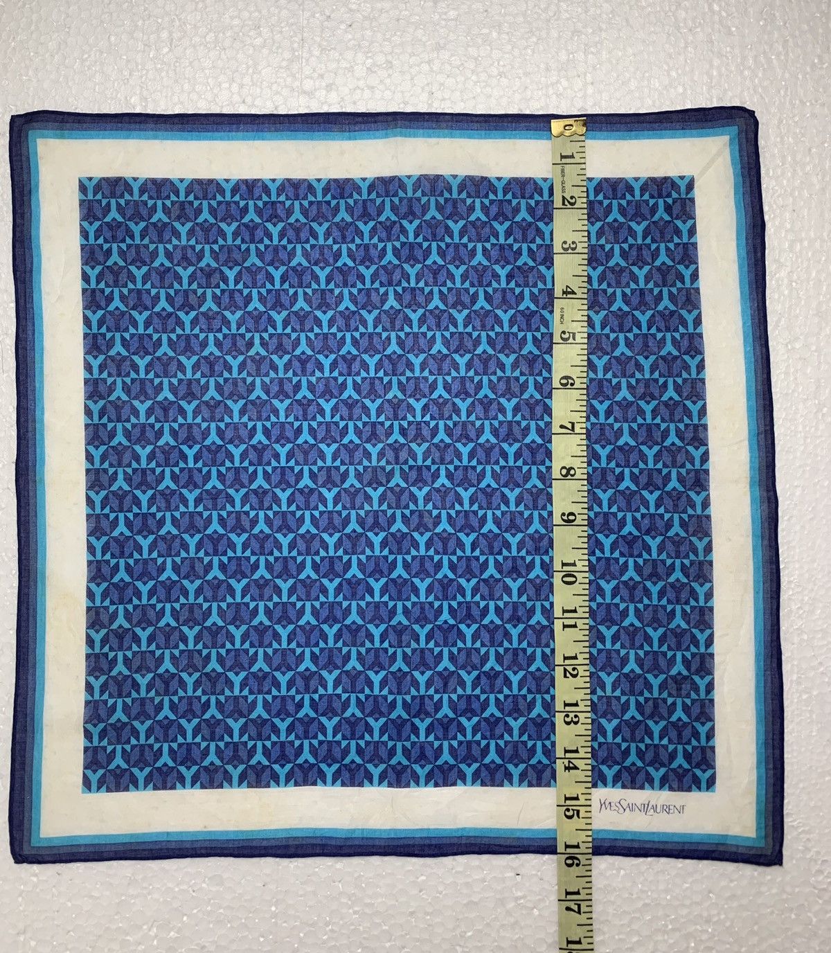 Yves Saint Laurent Yves Saint Laurent Neckerchief YSL Handkerchief Bandana Size ONE SIZE - 6 Thumbnail