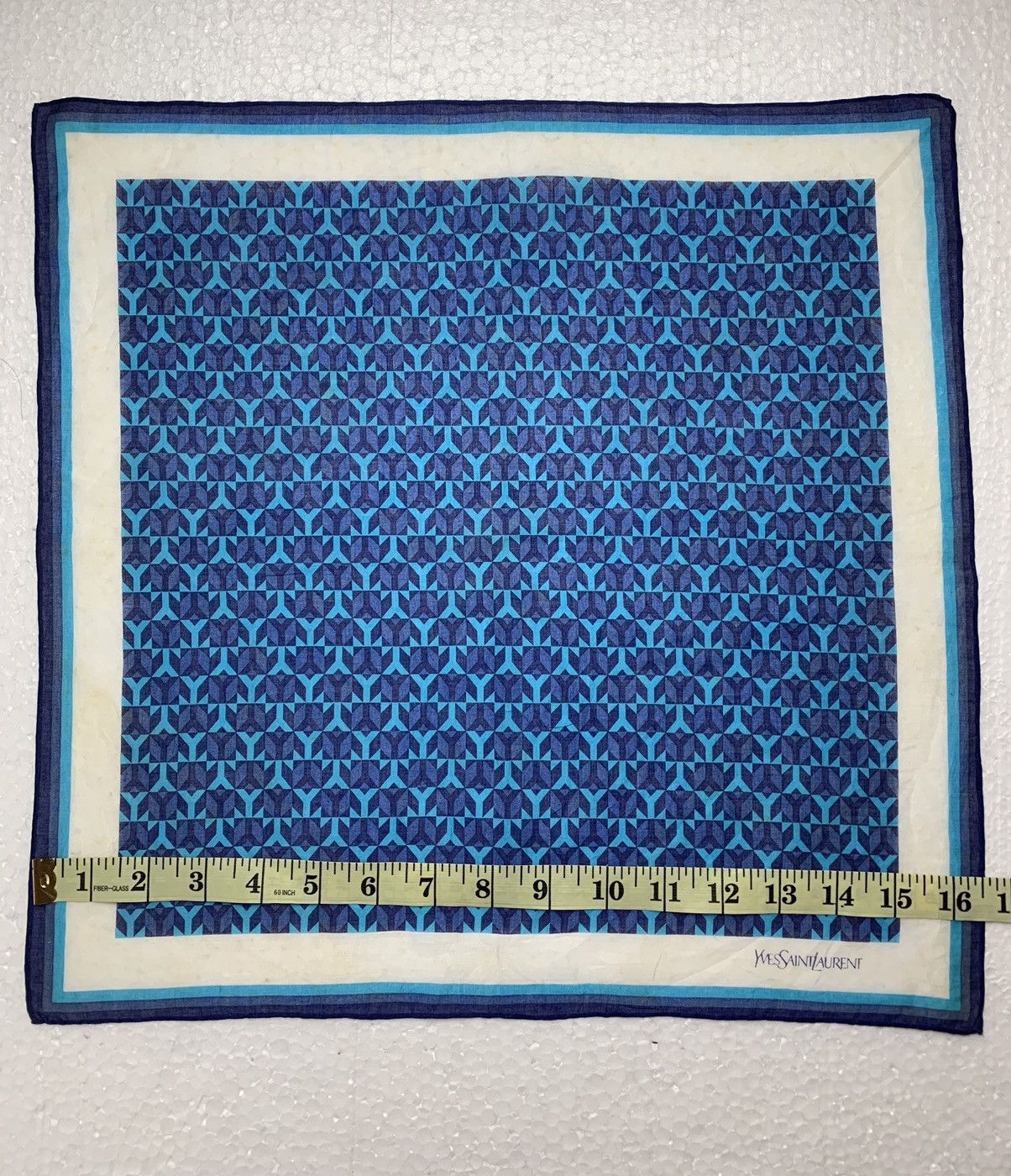 Yves Saint Laurent Yves Saint Laurent Neckerchief YSL Handkerchief Bandana Size ONE SIZE - 5 Thumbnail