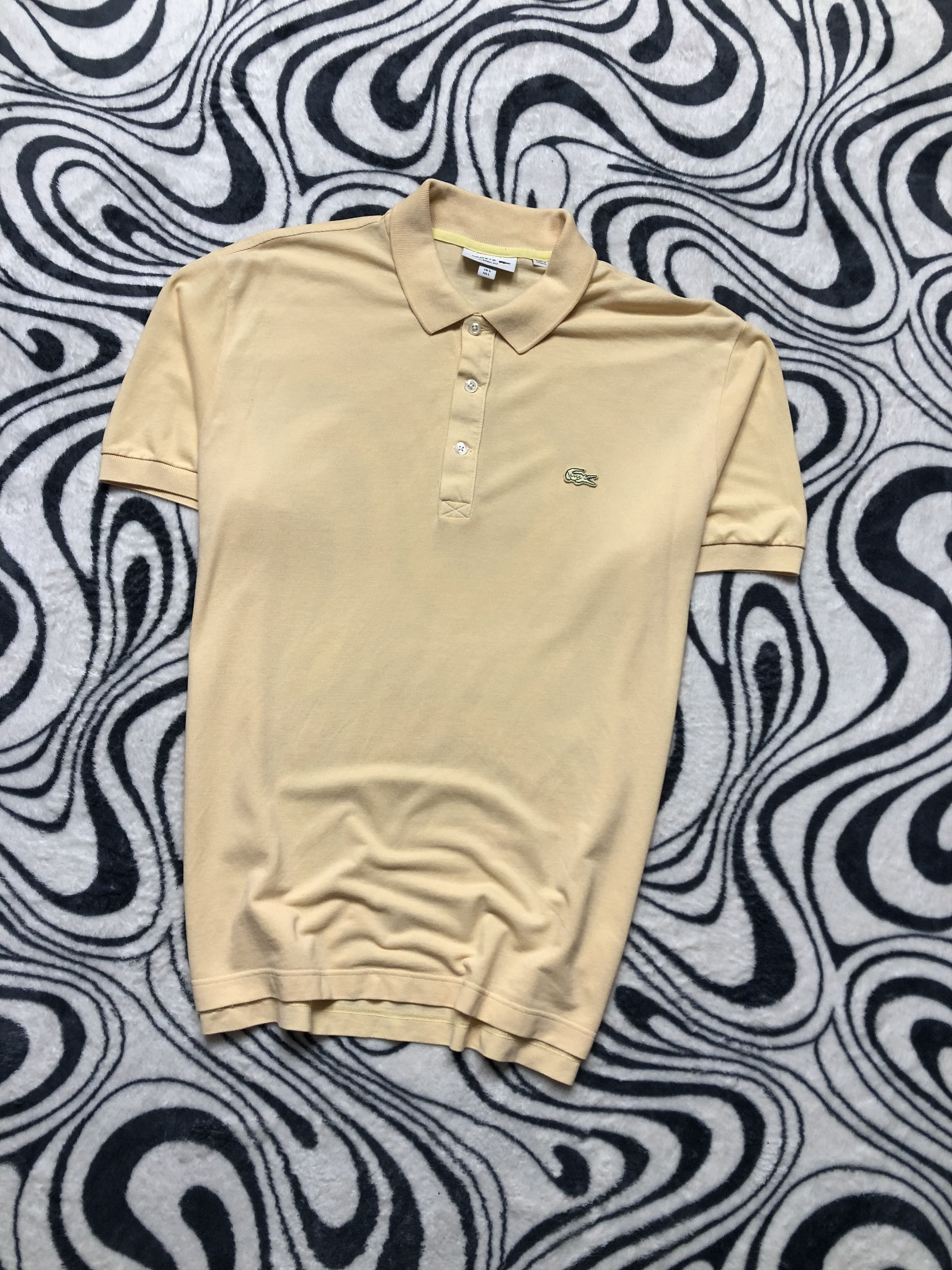 Lacoste Lacoste Mens Polo Shirt Made in France Size US L / EU 52-54 / 3 - 1 Thumbnail