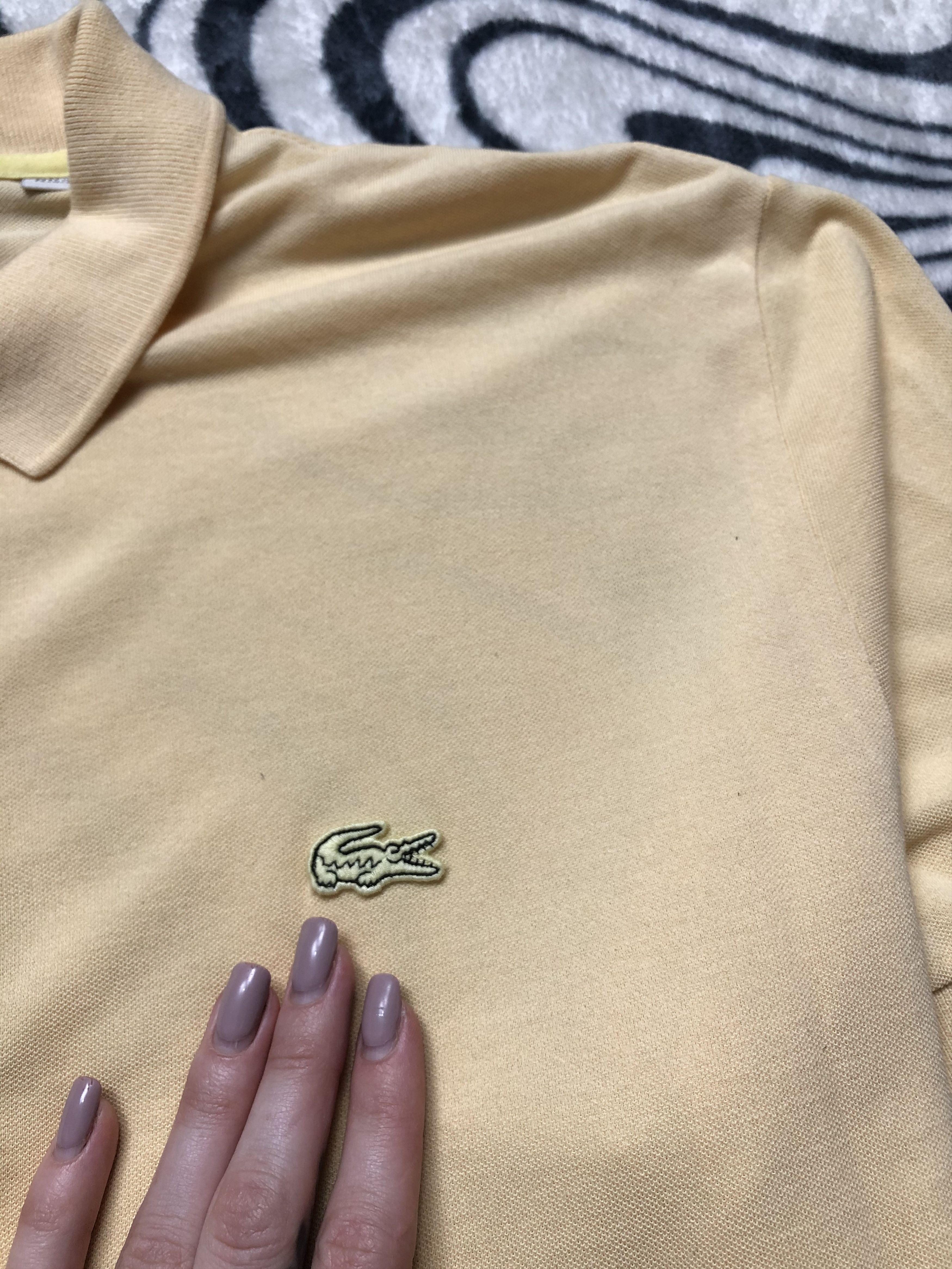Lacoste Lacoste Mens Polo Shirt Made in France Size US L / EU 52-54 / 3 - 3 Thumbnail