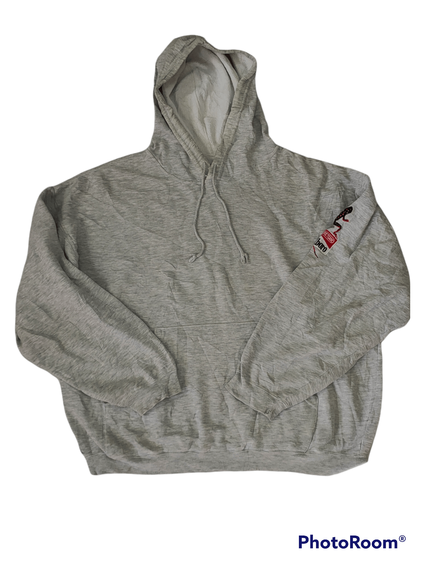 image of Marlboro Adventure Team x Vintage Marlboro Mat Team Vintage 90's Sweatshirt Logo in Grey (Size XL)