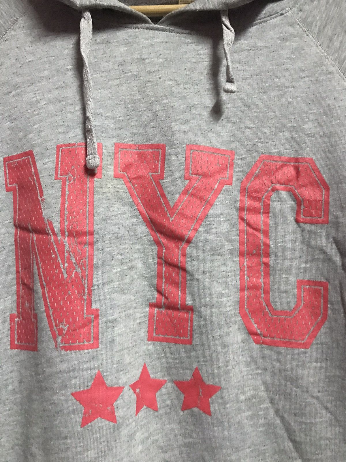 The Unbranded Brand NYC Hoodie Big Logo Pullover Size US XL / EU 56 / 4 - 3 Thumbnail