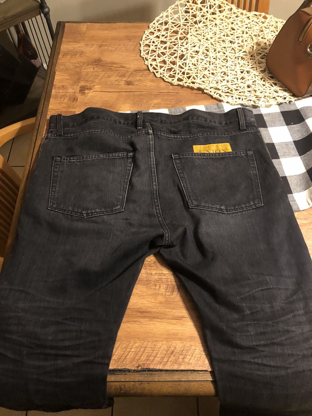 Union LA Union LA Denim Jeans Size IV (4) Black Washed Size US 36 / EU 52 - 6 Thumbnail