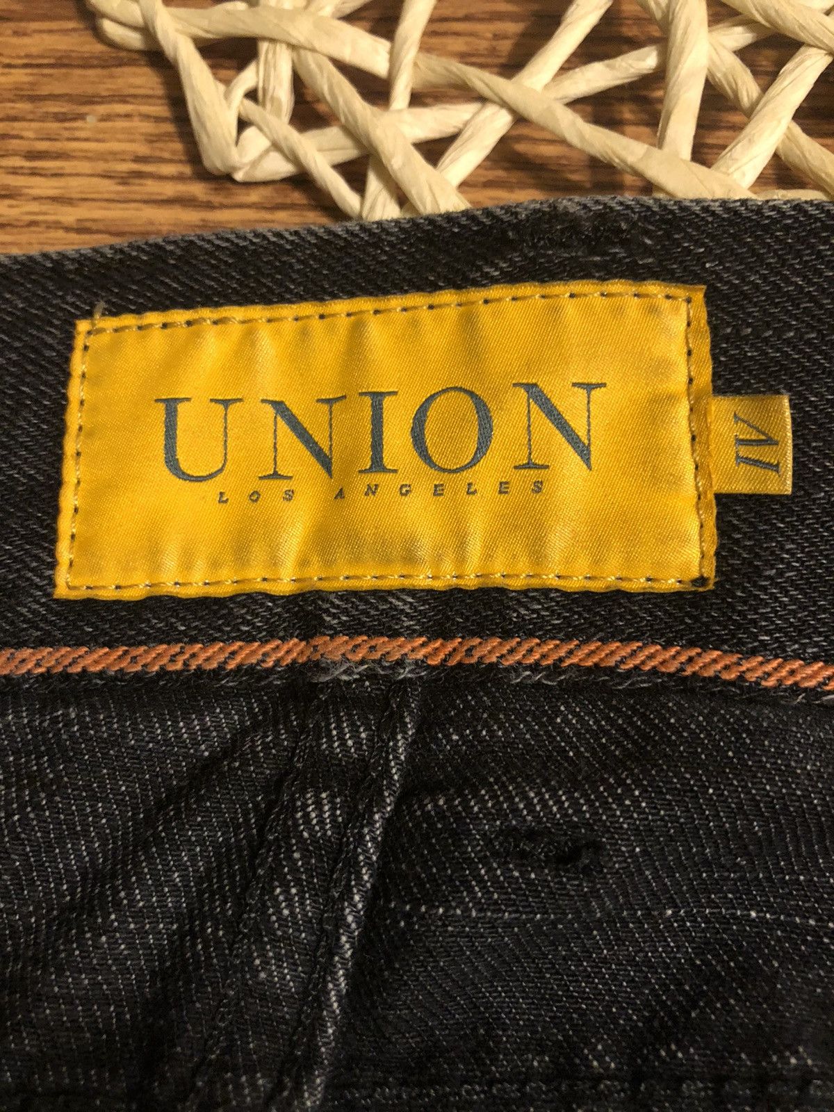 Union LA Union LA Denim Jeans Size IV (4) Black Washed Size US 36 / EU 52 - 5 Thumbnail