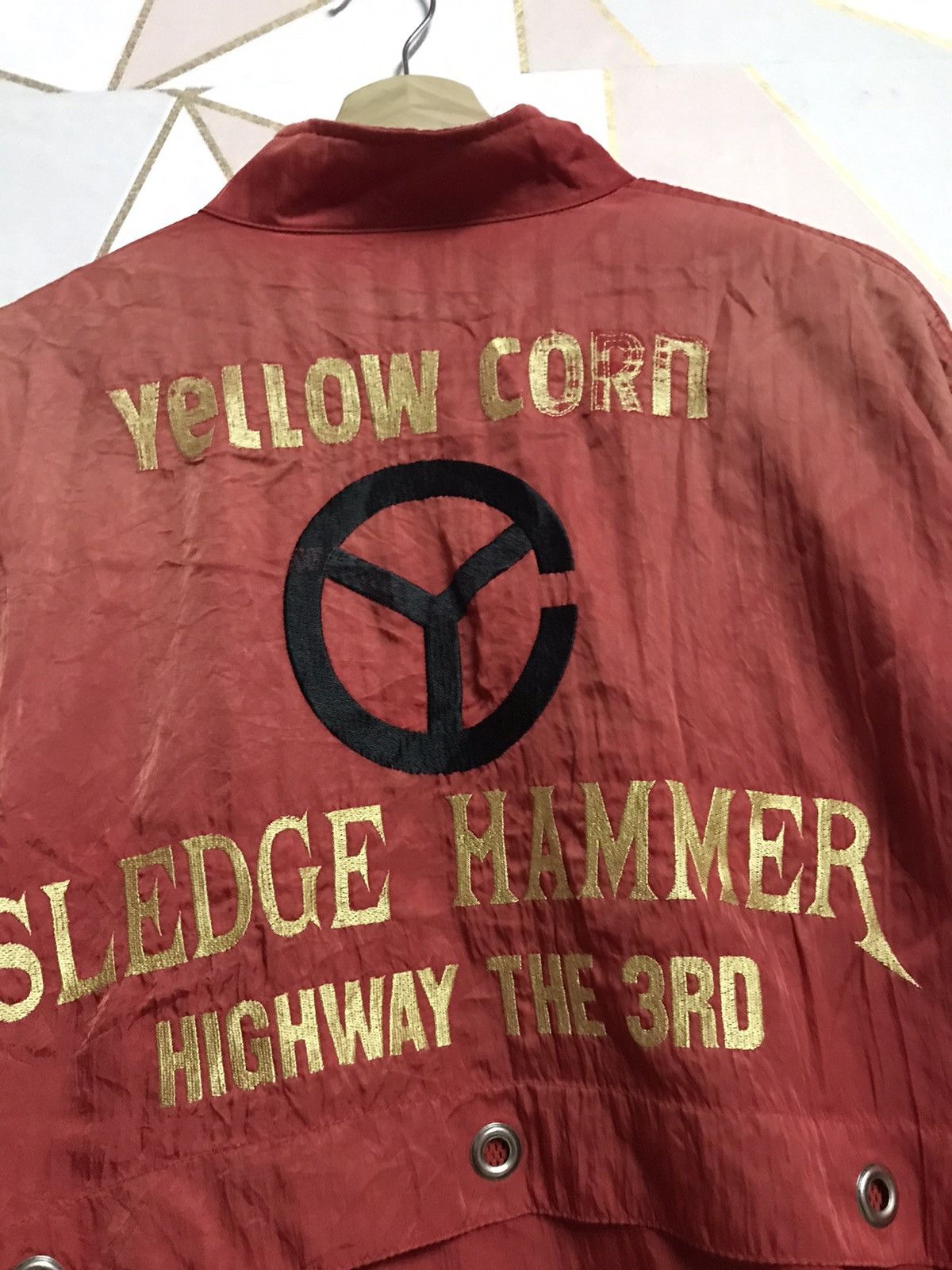 YELLOW CORN Yellow Corn Faded Jaket Fullzip Size US L / EU 52-54 / 3 - 4 Thumbnail
