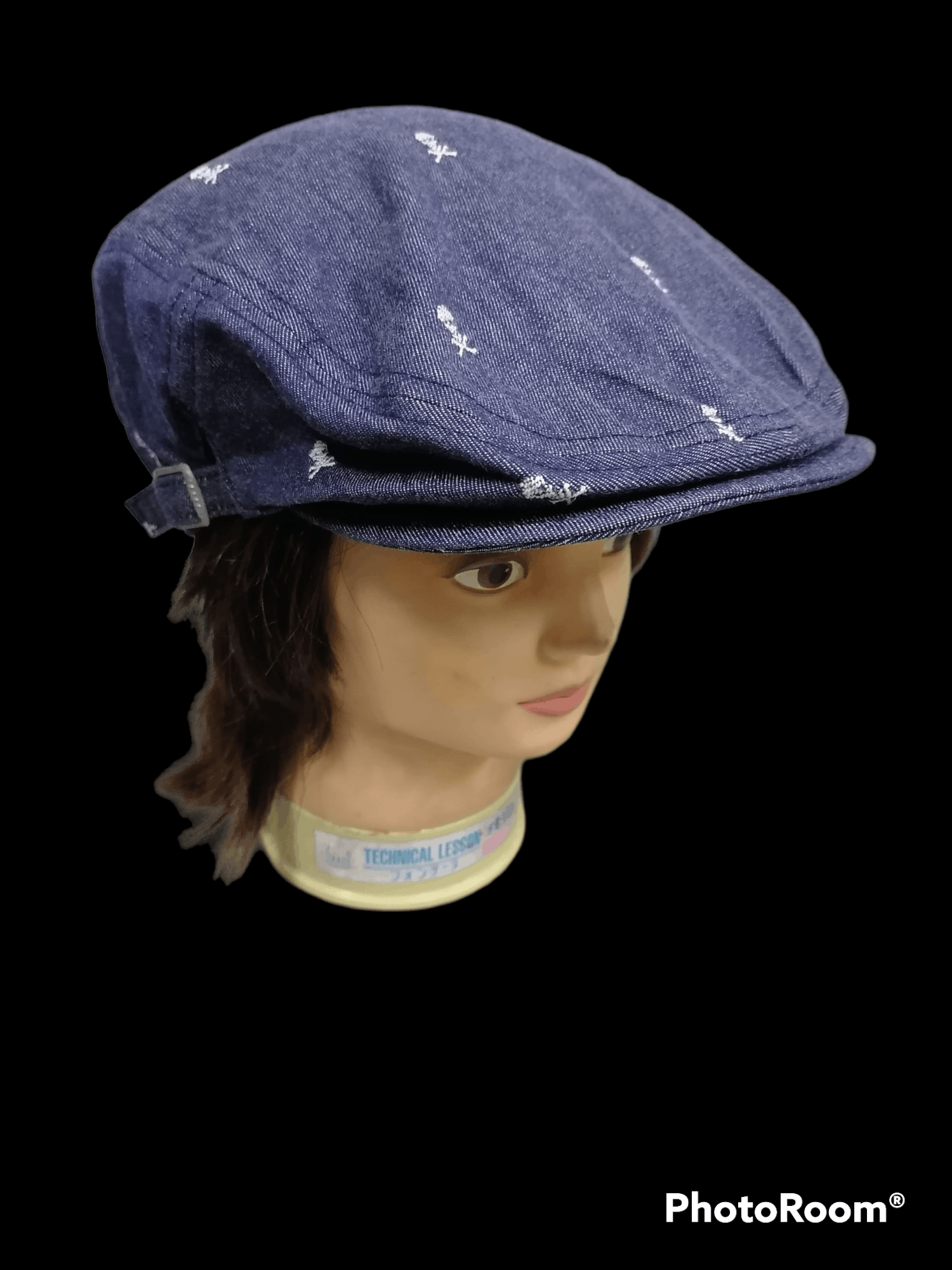 Dry Bones❗Skull Denim Baretta Hats🔥