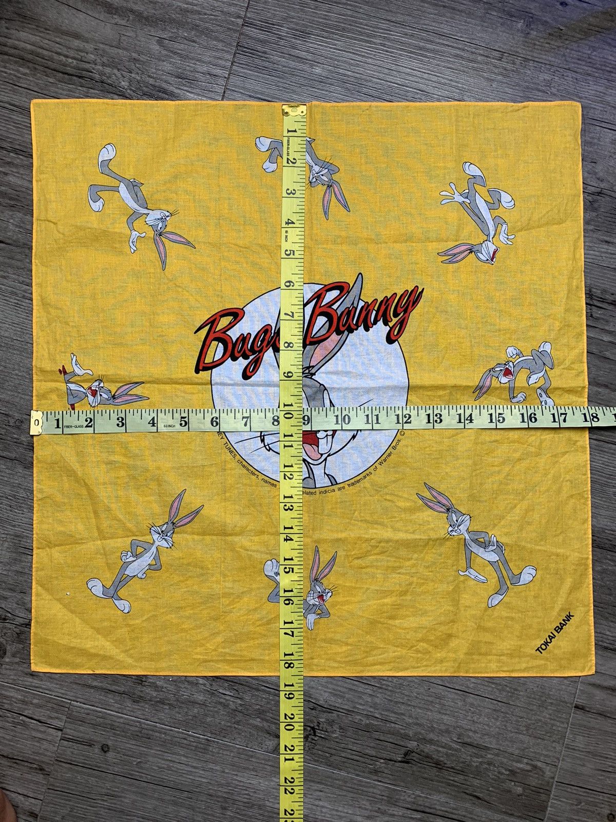 Warner Bros Bugs Bunny Handkerchief / Bandana / Neckerchief Size ONE SIZE - 5 Thumbnail