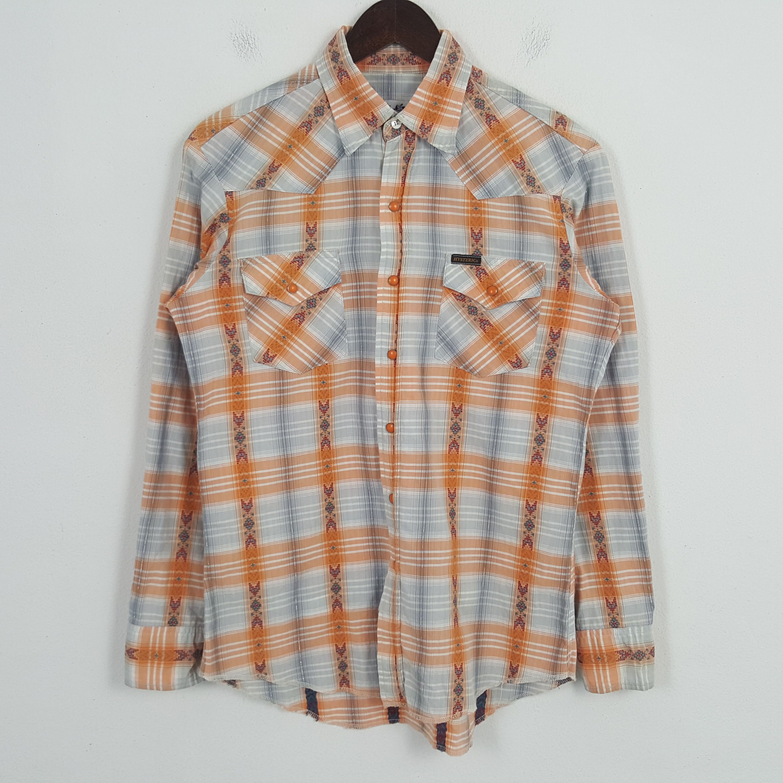 Hysteric Glamour Vintage Hysteric Glamour Nice Design Button Up Shirt Size US M / EU 48-50 / 2 - 1 Thumbnail
