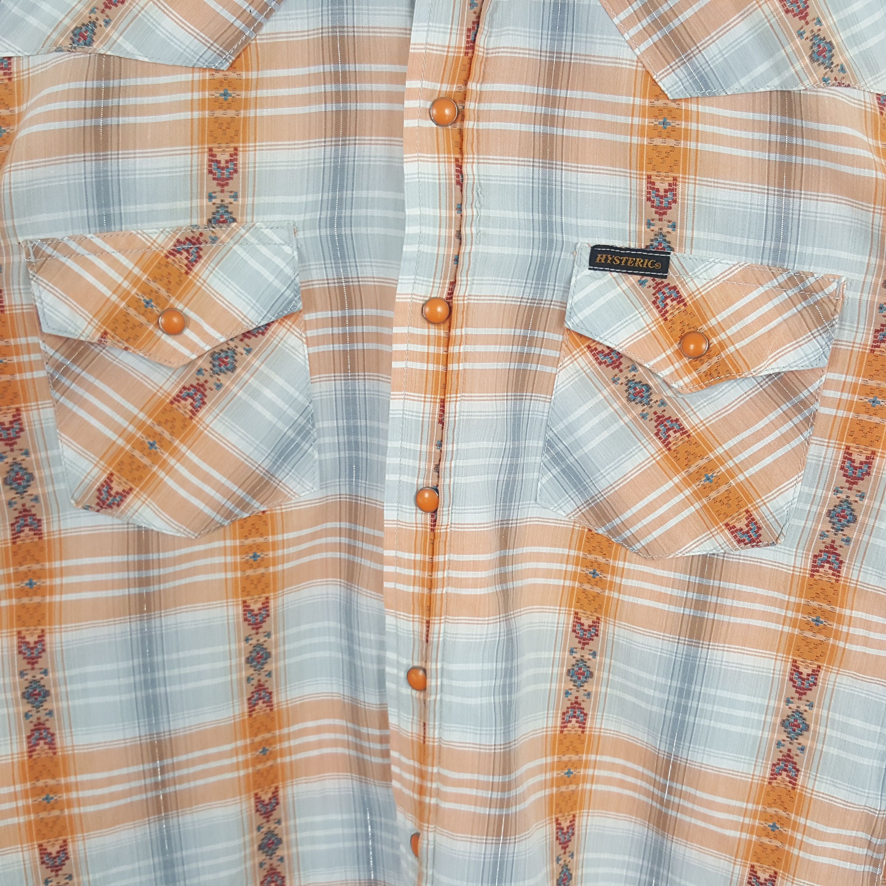 Hysteric Glamour Vintage Hysteric Glamour Nice Design Button Up Shirt Size US M / EU 48-50 / 2 - 2 Thumbnail
