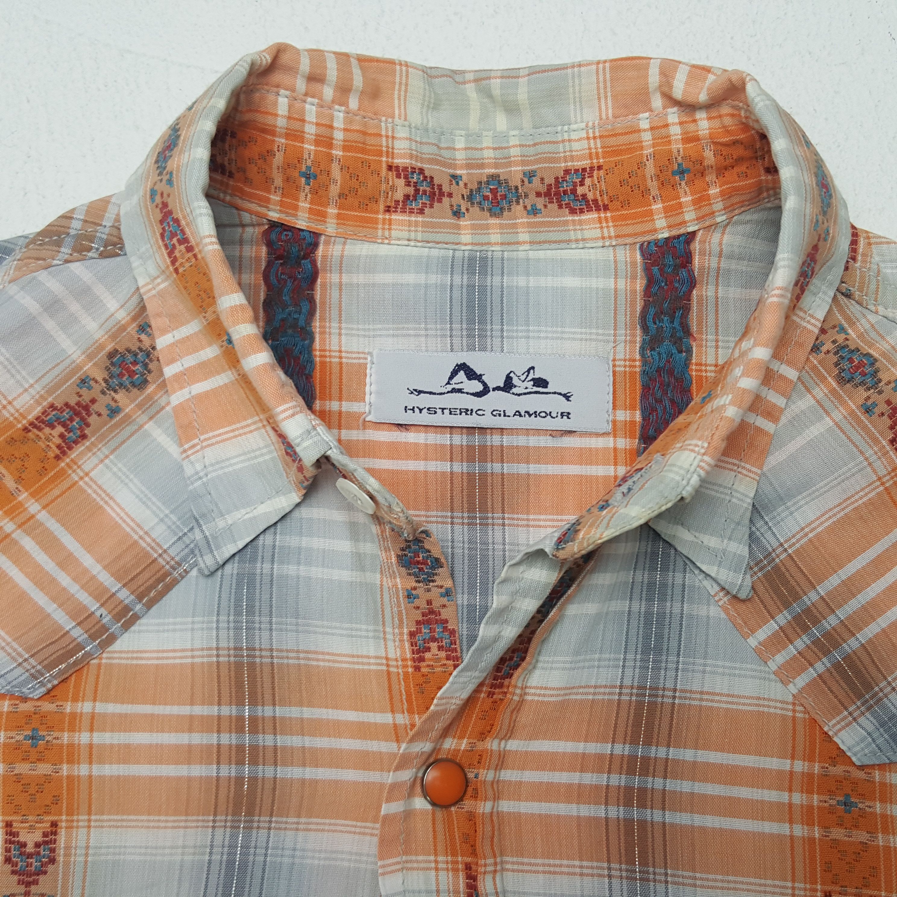 Hysteric Glamour Vintage Hysteric Glamour Nice Design Button Up Shirt Size US M / EU 48-50 / 2 - 4 Thumbnail