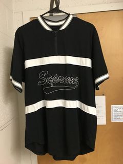 Supreme Half Zip S S Baseball Top | Grailed