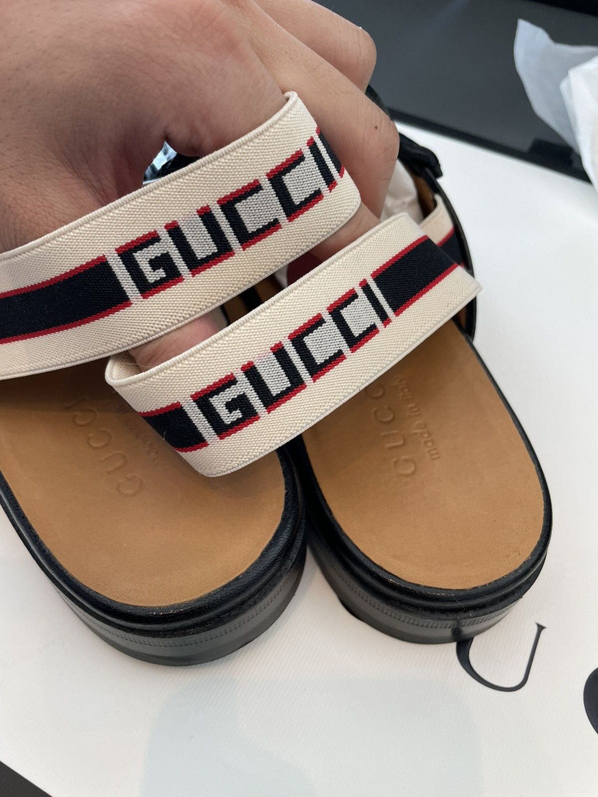 Gucci Limited Edition Horsebit Leather Loafer Gucci Elastic Band Size US 10 / EU 43 - 2 Thumbnail