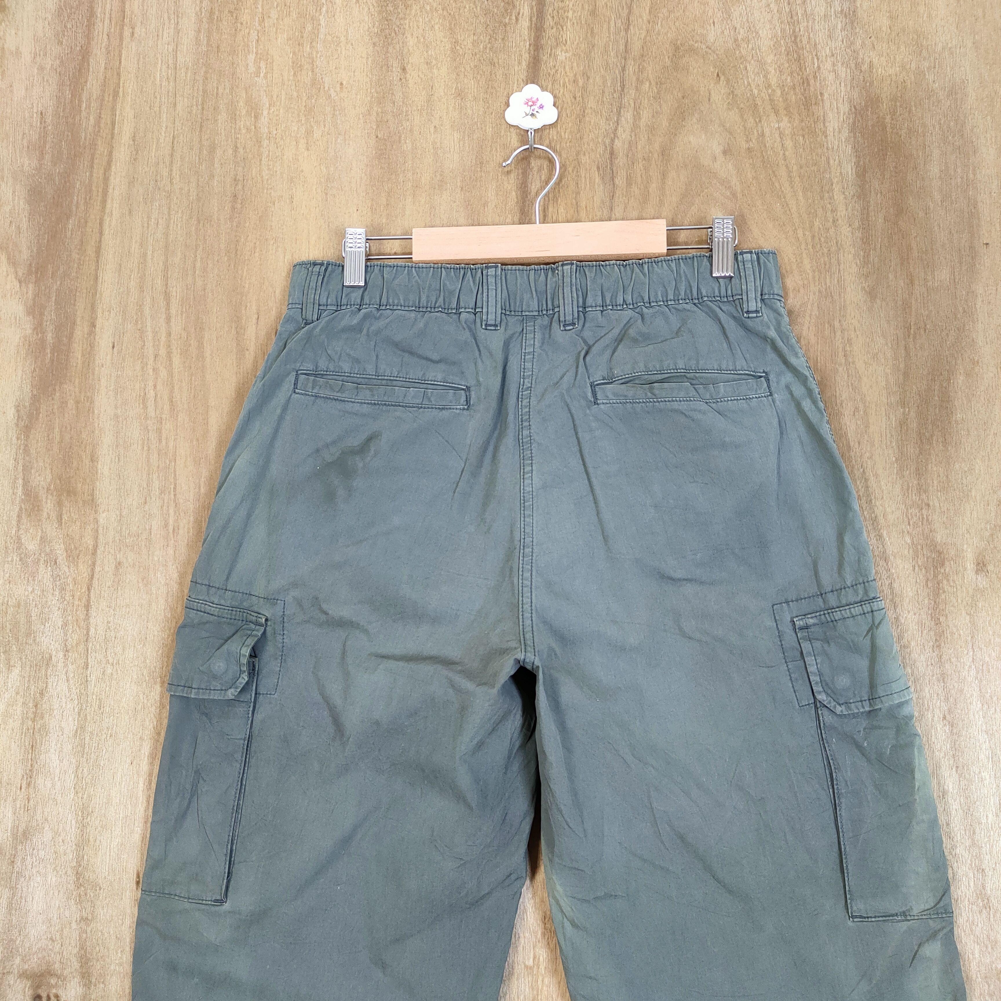 Japanese Brand × Vintage VINTAGE JAPANESE FADED BAGGY CARGO PANTS Size US 32 / EU 48 - 8 Thumbnail