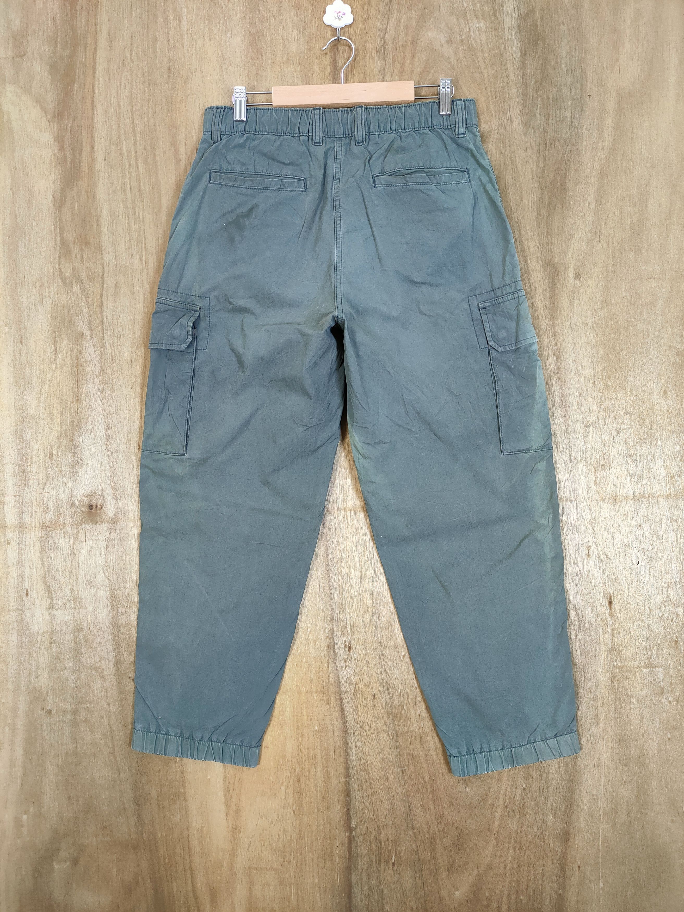 Japanese Brand × Vintage VINTAGE JAPANESE FADED BAGGY CARGO PANTS Size US 32 / EU 48 - 7 Thumbnail