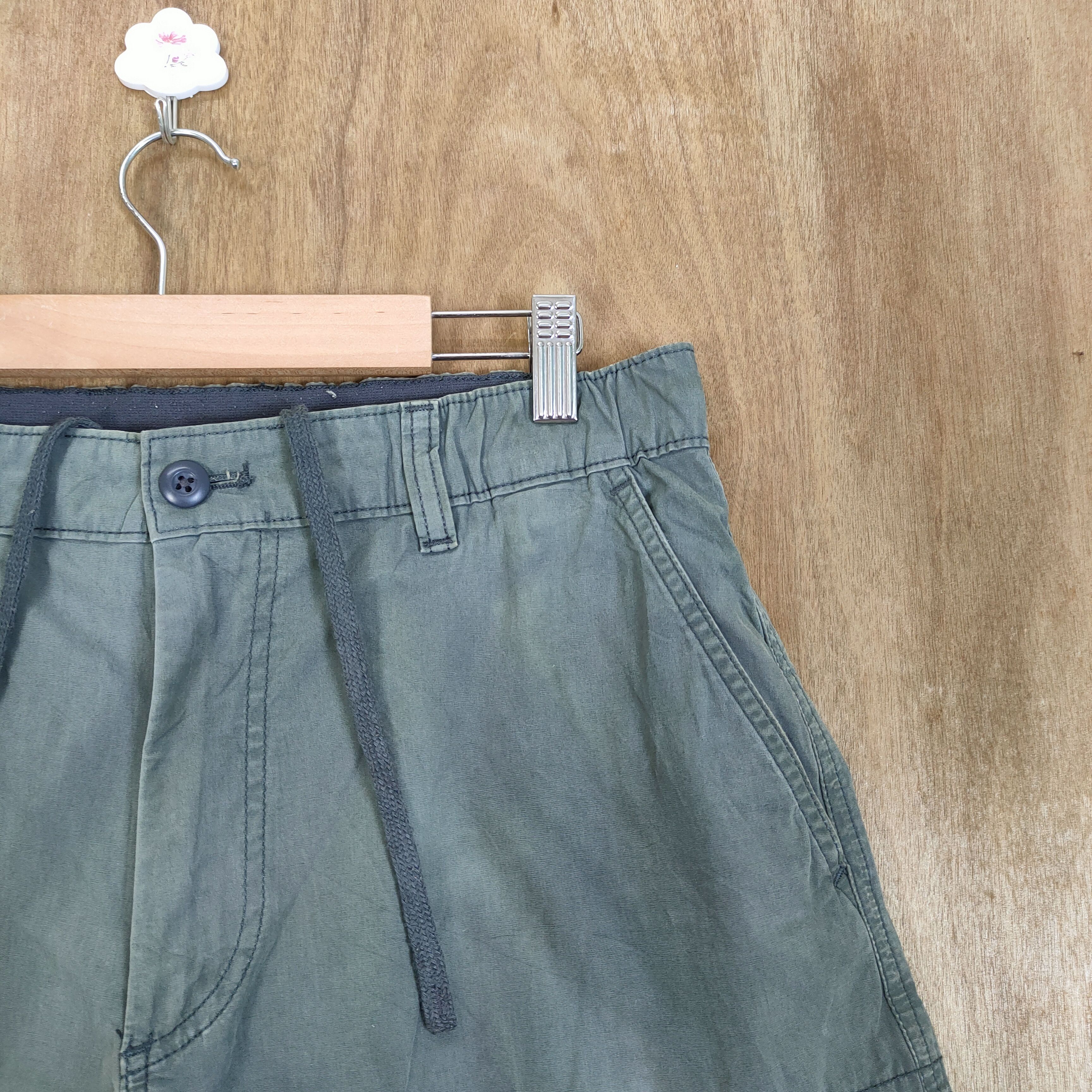 Japanese Brand × Vintage VINTAGE JAPANESE FADED BAGGY CARGO PANTS Size US 32 / EU 48 - 6 Thumbnail