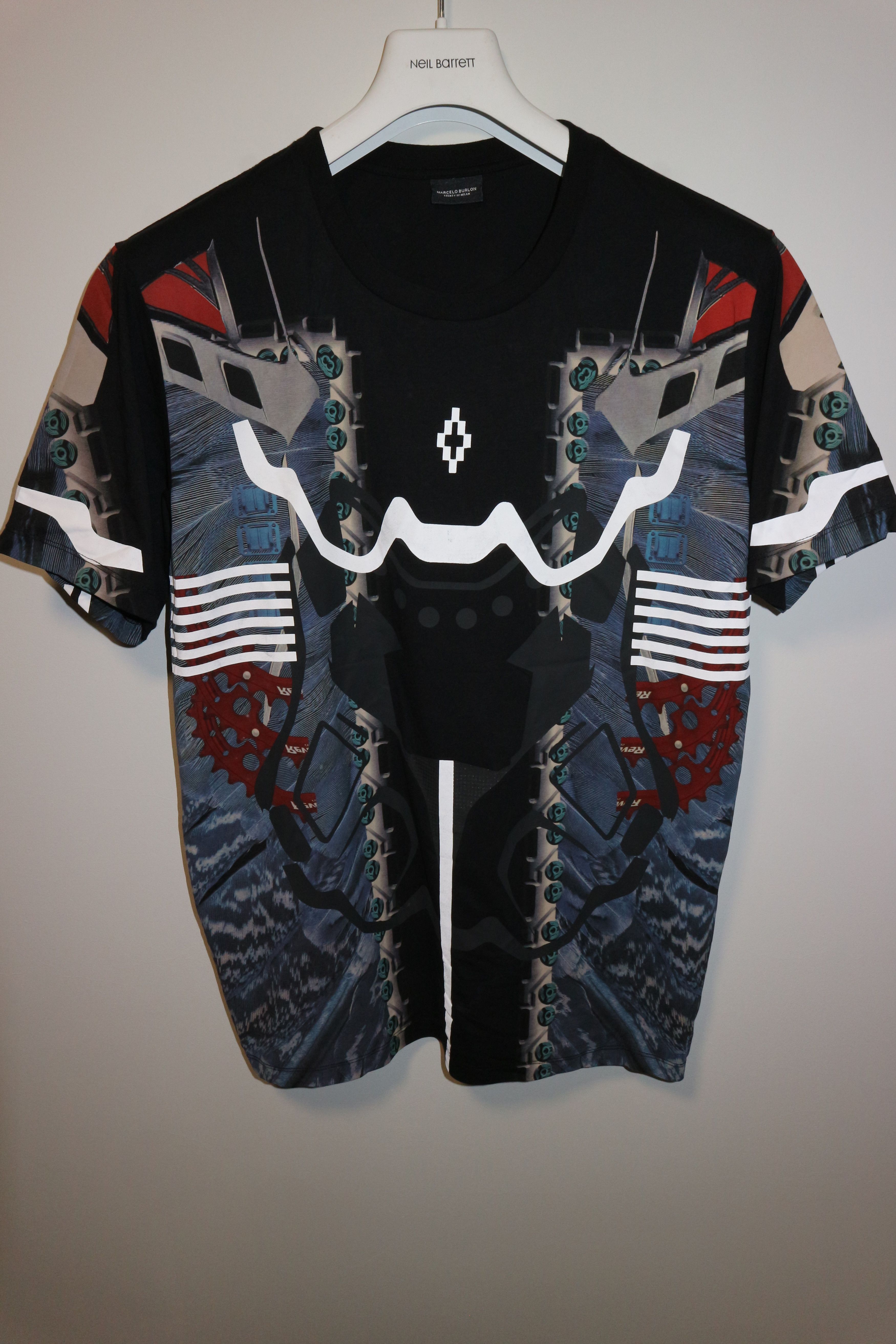 Marcelo Burlon Printed t-shirt Size US S / EU 44-46 / 1 - 1 Thumbnail