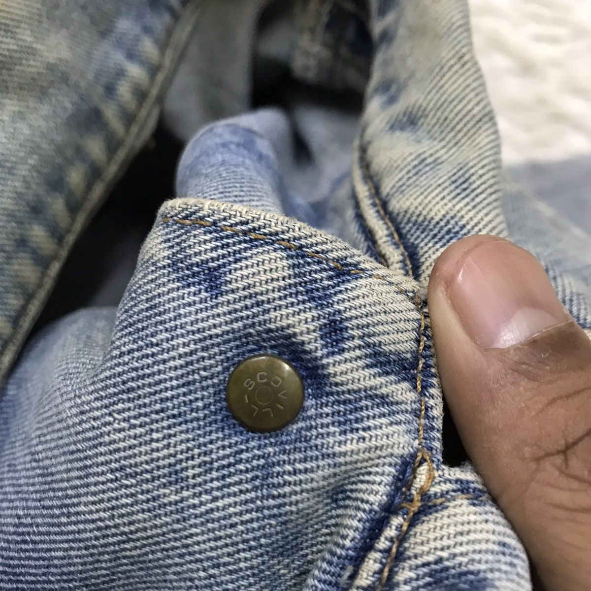 Big John Vintage 80/90s Big John Denim Jacket Size US S / EU 44-46 / 1 - 11 Thumbnail