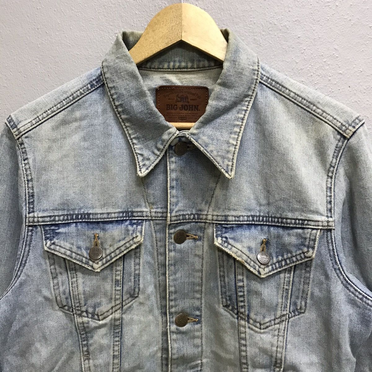 Big John Vintage 80/90s Big John Denim Jacket Size US S / EU 44-46 / 1 - 4 Thumbnail