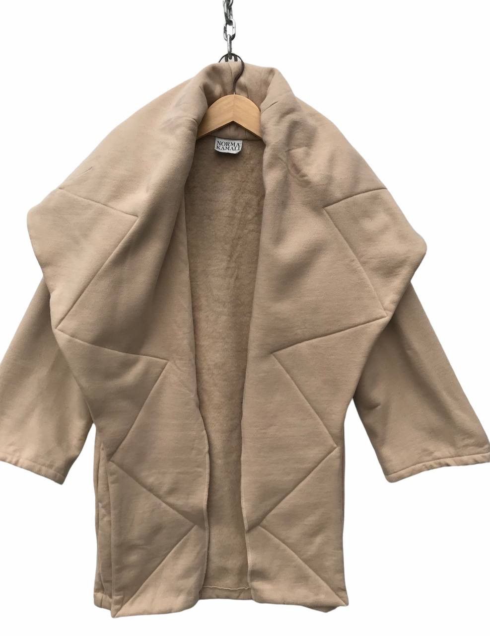 Designer Rare Norma Kamali Waterfall Collar Jacket Size US M / EU 48-50 / 2 - 4 Thumbnail