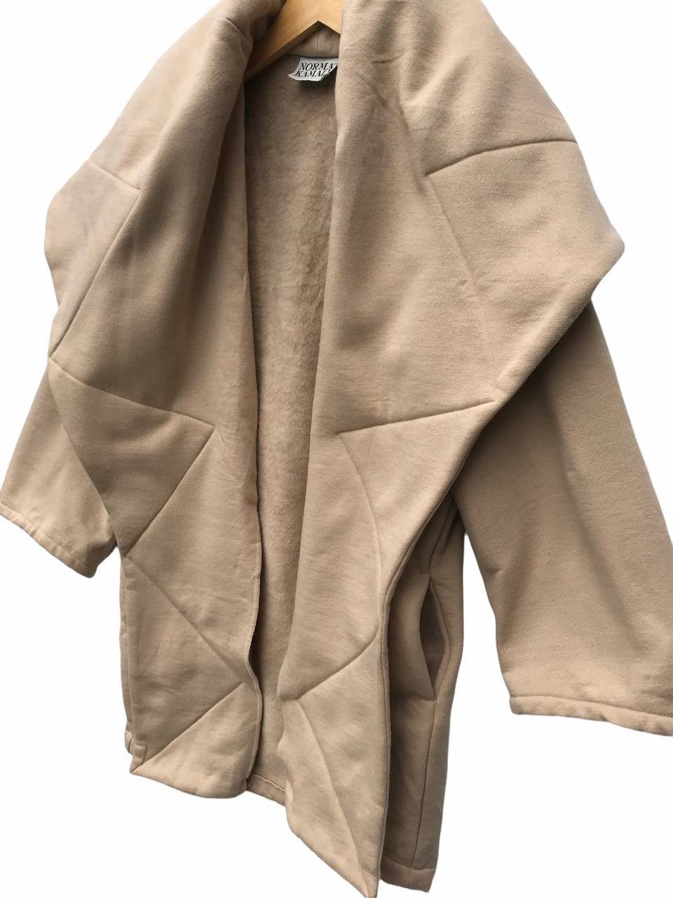 Designer Rare Norma Kamali Waterfall Collar Jacket Size US M / EU 48-50 / 2 - 5 Thumbnail