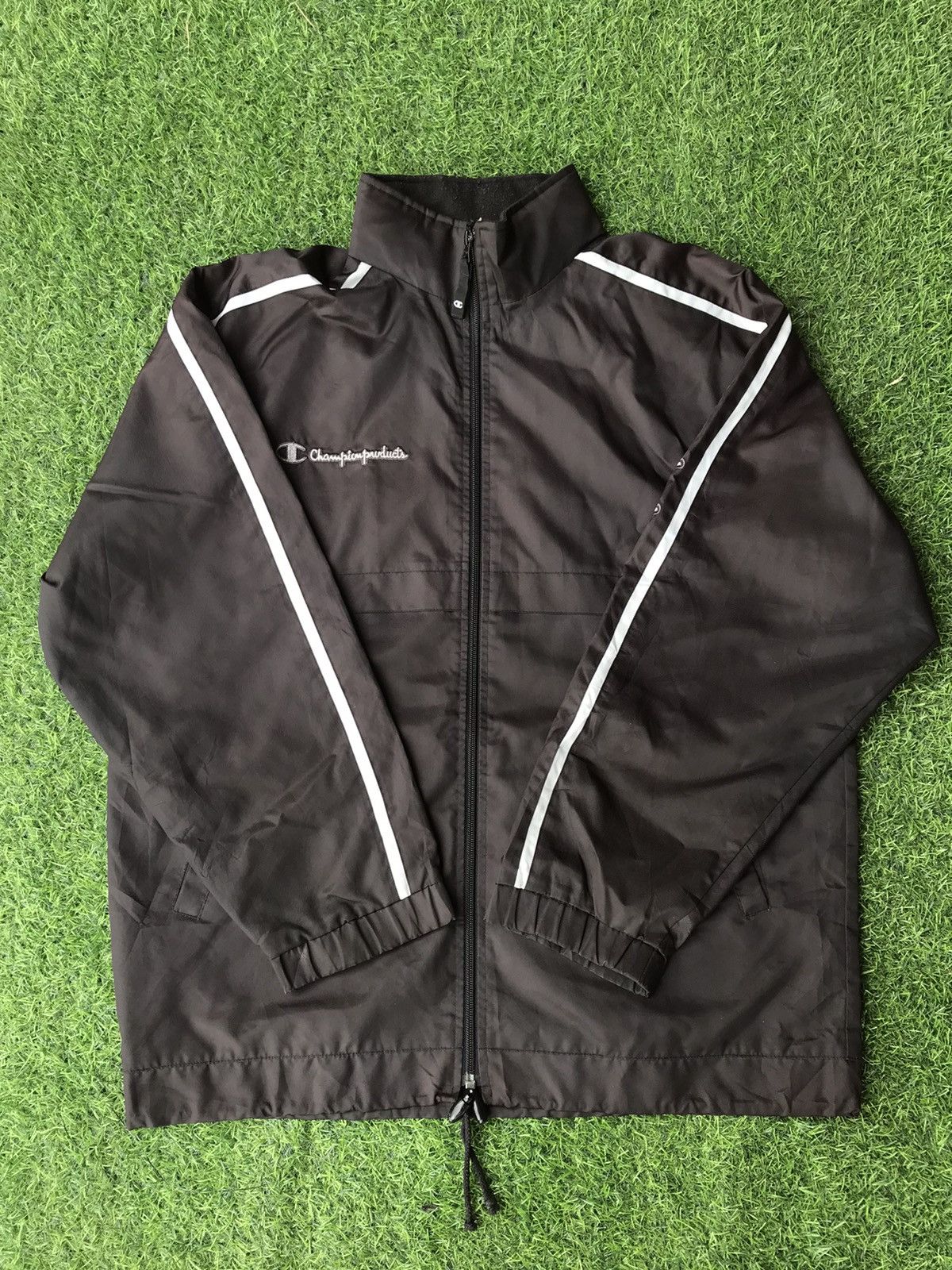 Fila Vintage Fila Stripes Windbreaker Hoodie Jacket Size US L / EU 52-54 / 3 - 1 Thumbnail