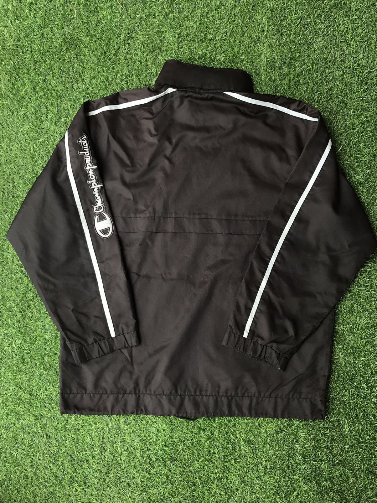 Fila Vintage Fila Stripes Windbreaker Hoodie Jacket Size US L / EU 52-54 / 3 - 9 Thumbnail