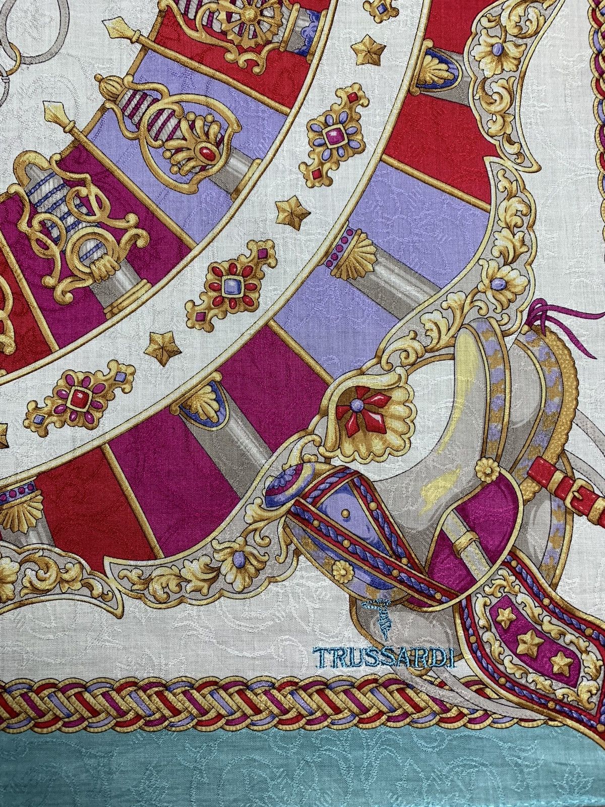 Trussardi Vintage Trussardi Handkerchief / Bandana / Neckerchief Size ONE SIZE - 3 Thumbnail