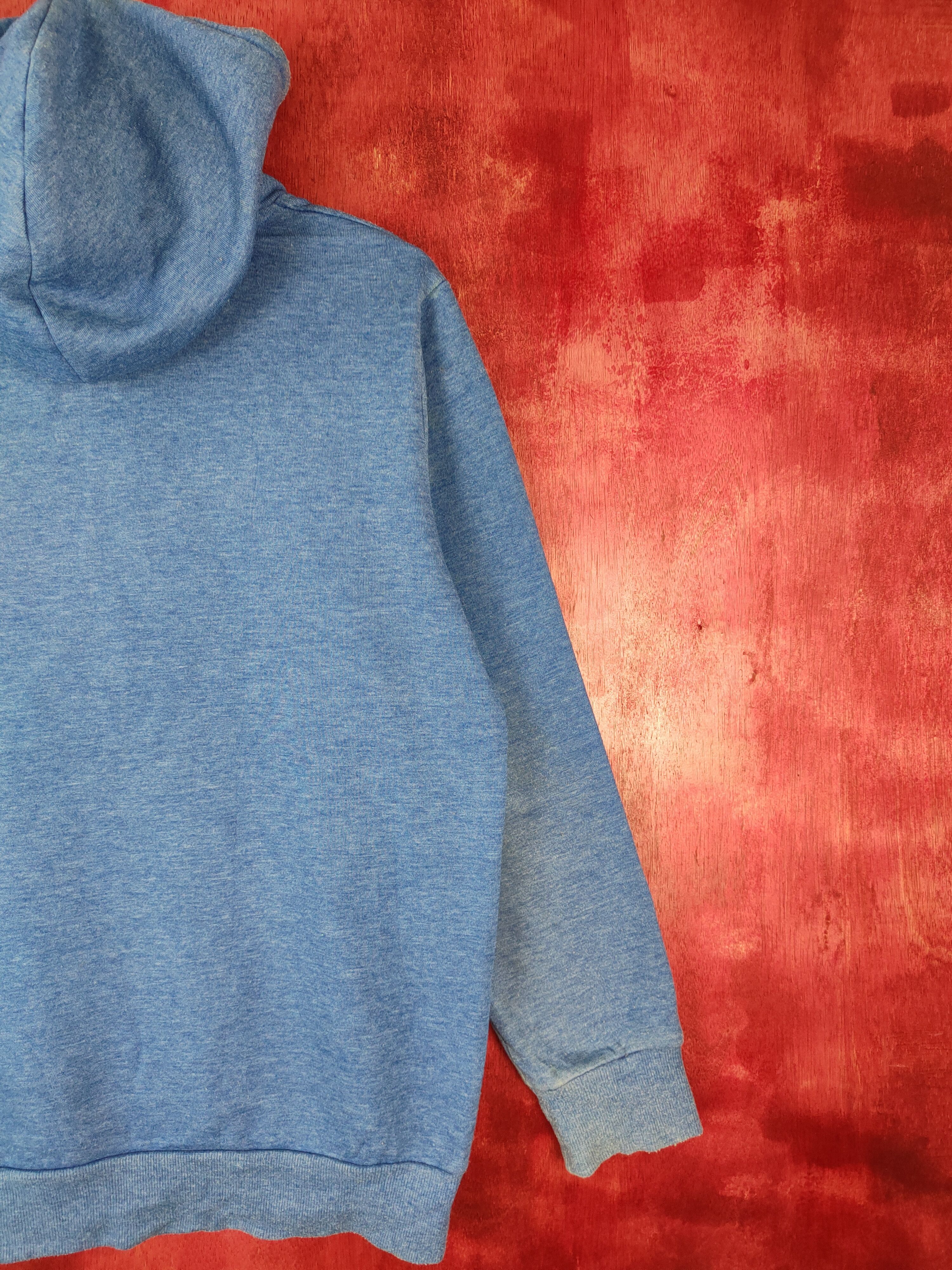 Disney × Mickey Mouse × Vintage Disney - Mickey Blue Hoodie Sweatshirt #4845 Size US M / EU 48-50 / 2 - 10 Thumbnail