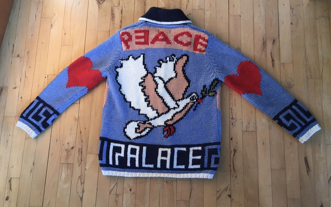 Palace S - Peaced Out Knit 2018 | Grailed