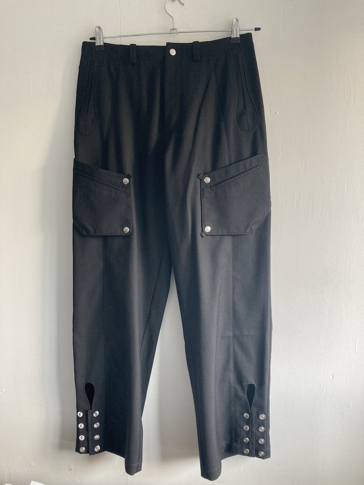 Kiko kostadinov KK. TROUSER 05 BLACK 通販 激安◇ - パンツ