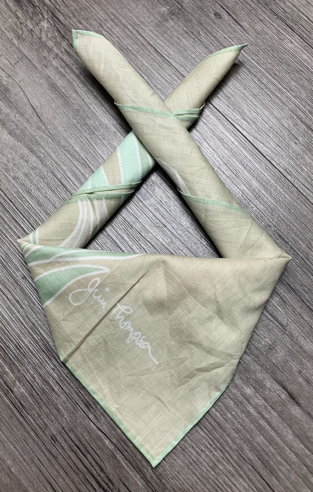 Jim Thompson Jim Thompson Handkerchief Neckerchief Bandana Size ONE SIZE - 1 Thumbnail