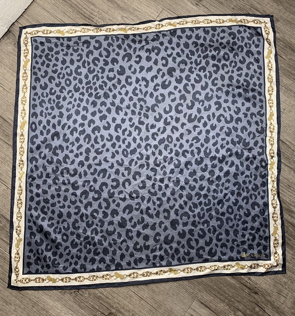 Vintage Art Style Handkerchief Bandana Neckerchief Size ONE SIZE - 2 Thumbnail