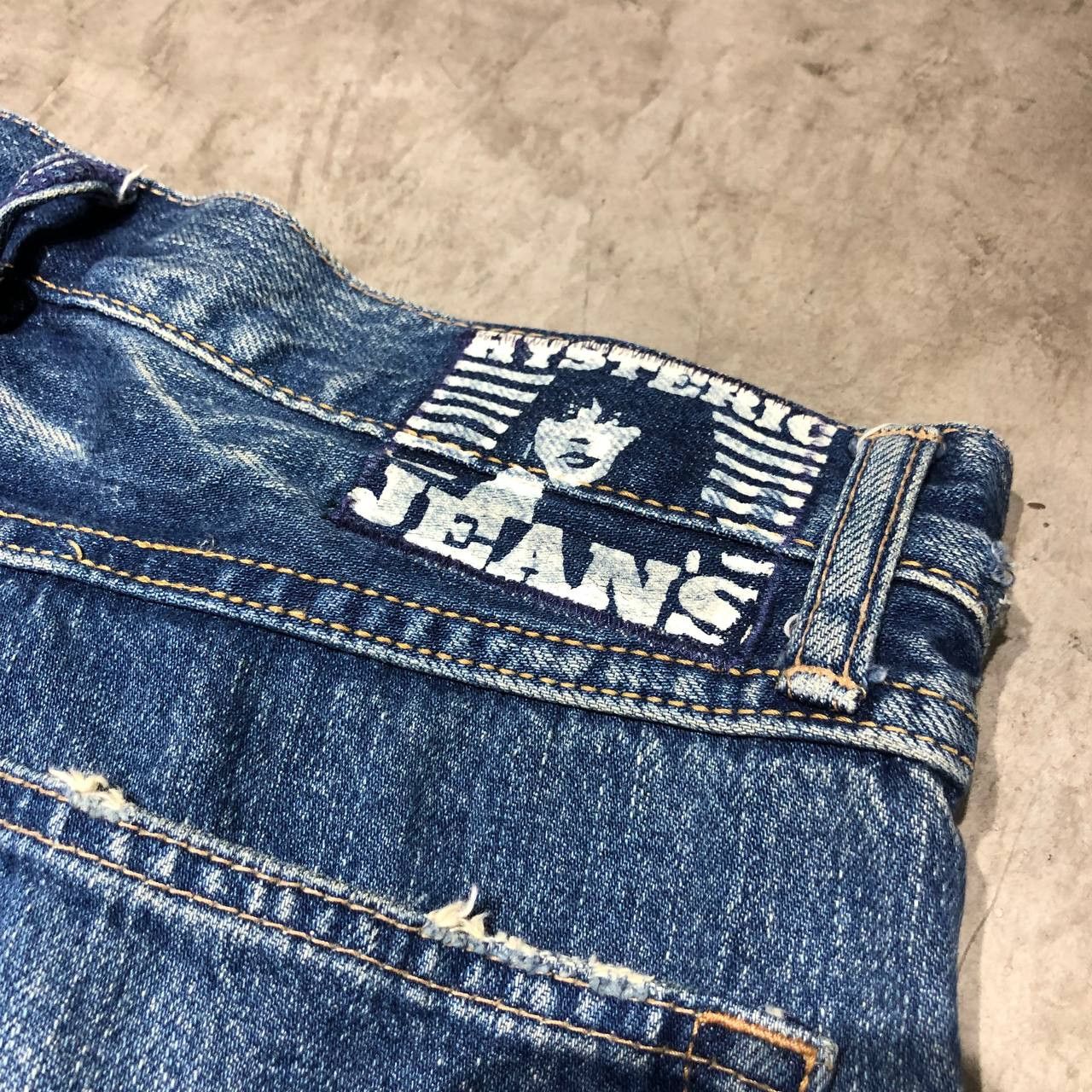 Hysteric Glamour Hysteric Glamour Studded Distressed Denim pants Size US 32 / EU 48 - 6 Thumbnail