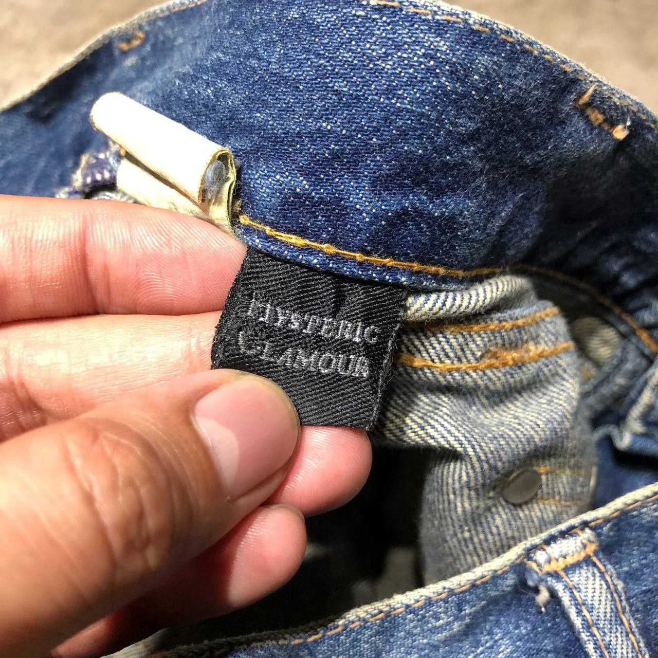 Hysteric Glamour Hysteric Glamour Studded Distressed Denim pants Size US 32 / EU 48 - 16 Thumbnail