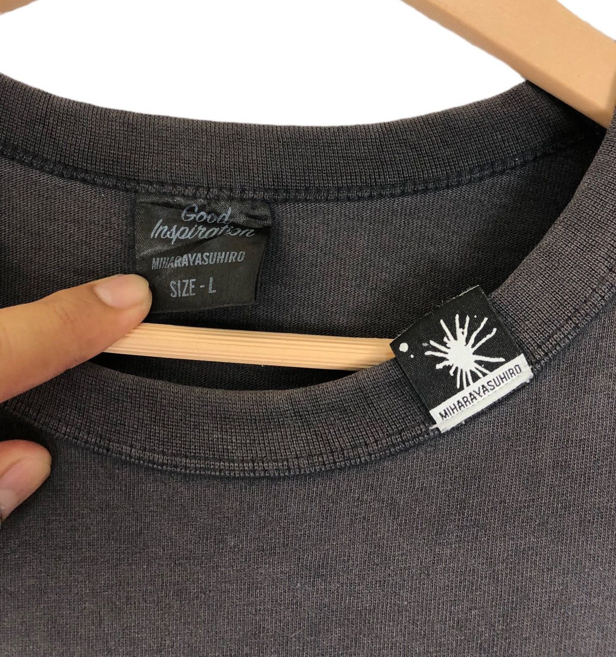 Maison MIHARA YASUHIRO Nice Faded ! Miharayasuhiro x Gu "Good Inspiration" T Shirt Size US L / EU 52-54 / 3 - 7 Thumbnail